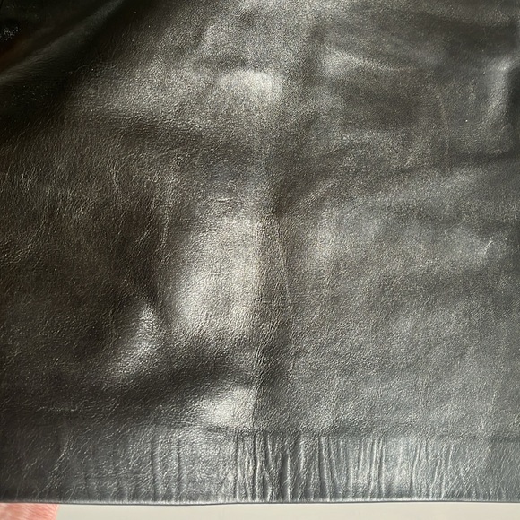 ANINE BING Julia leather skirt - Picture 4 of 11